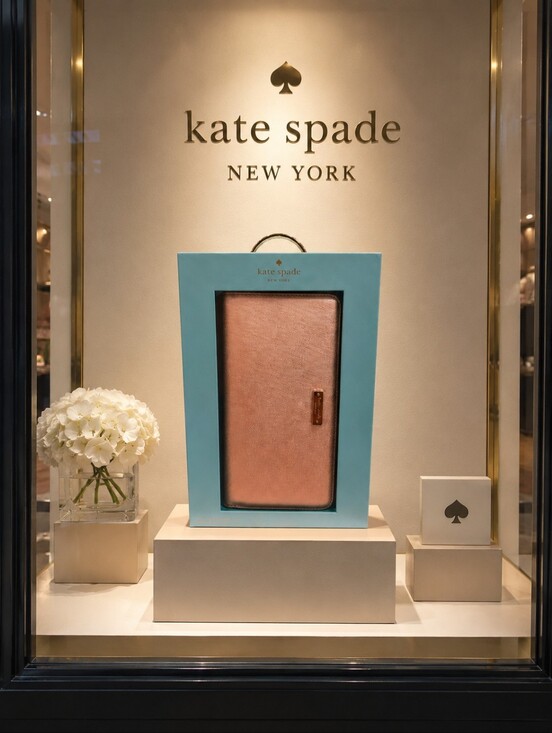 kate spade Handbags - Kate Spade Gold Metallic Zip Around Wristlet Wallet
